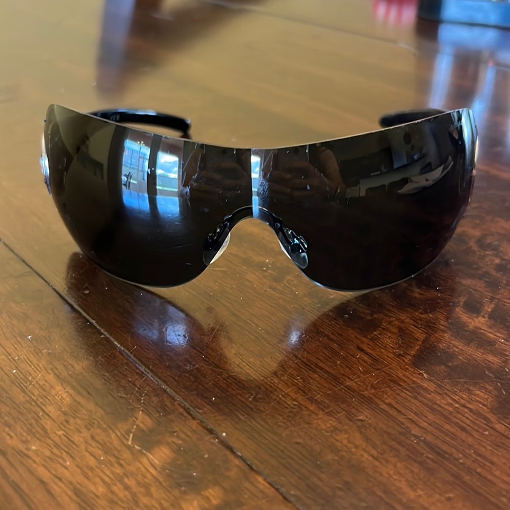 Vintage CHANEL Black Performance Sunglasses **NO CASE**